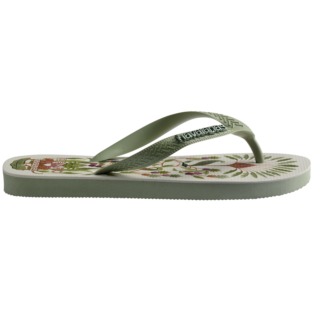 Women's FARM Rio Sweet Forest Flip Flops - Smoke Green