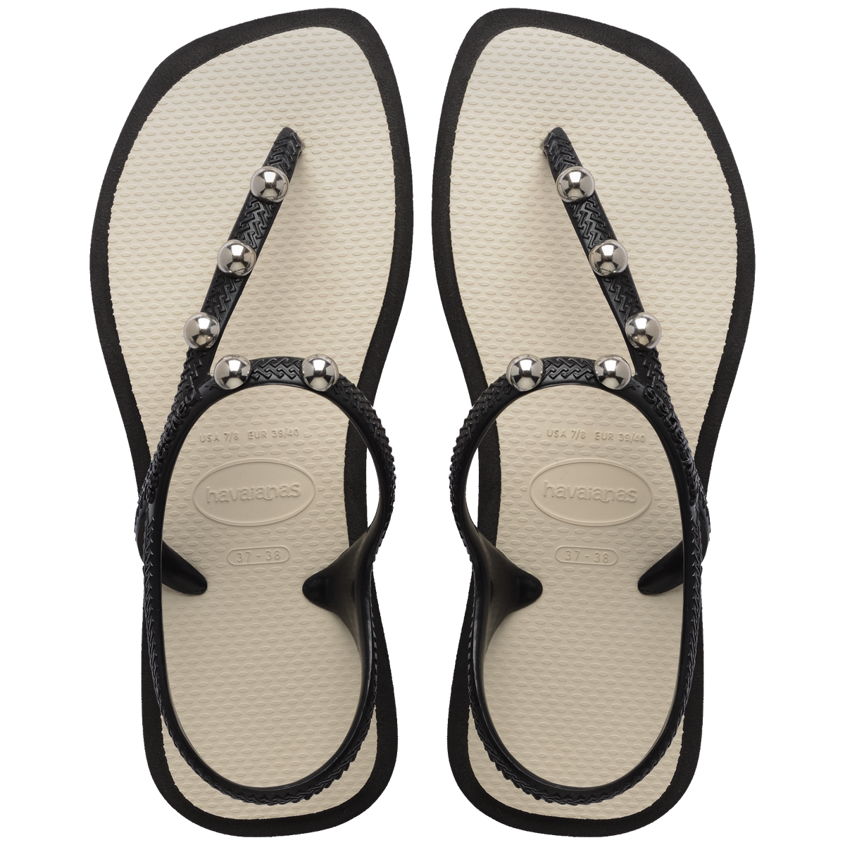 Women's Flash Fusion Sandals - BLACK/BEIGE STRAW