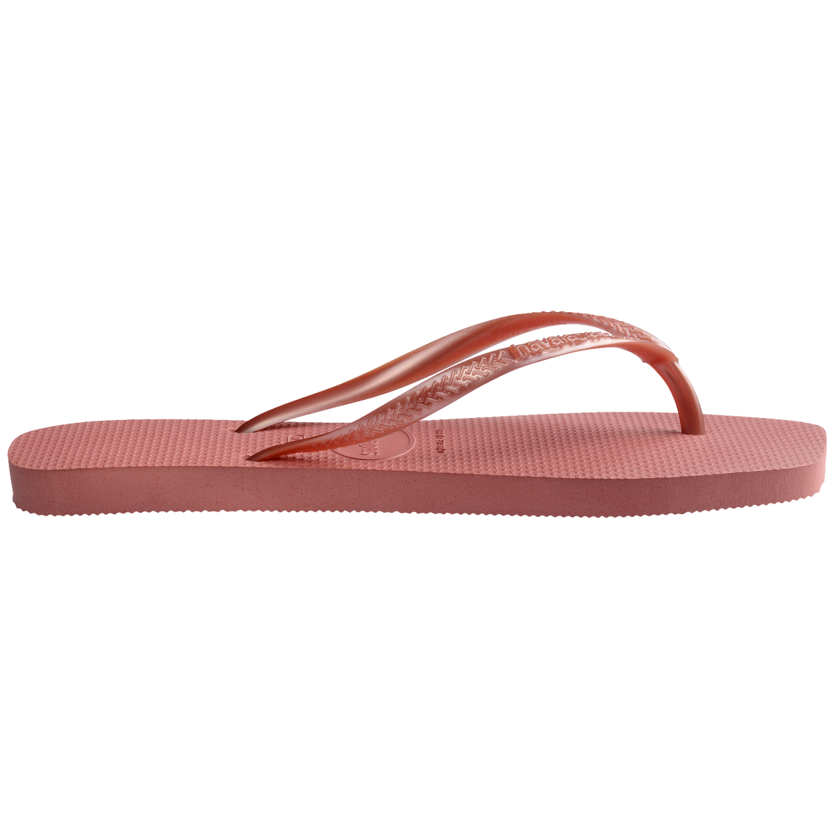 Women's Slim Square Flip Flops - CANYON CLAY